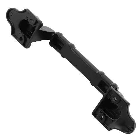 4 Pack Black Antique Barn Door Pull Handle 7.8 Inch Heavy Duty Sliding Door Hardware, front view