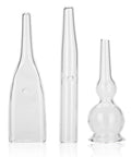 3pc Vacuum Glass Tube Kit for Face Suction Blackhead Removal and Pore Vacuum Cleaner Deep Clean Tool Set