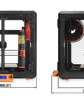 Beefed Up Modular Enclosure For MK4 And MK3 3D Printers with high temperature printing capability, dimensions 530x545x715 mm