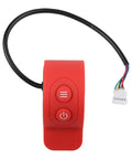 Electric Scooter Thumb Throttle Switch For HX6 Pro ABS Accelerator Controller With Five Port Wiring Durable ABS Shell