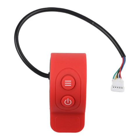 Electric Scooter Thumb Throttle Switch For HX6 Pro ABS Accelerator Controller With Five Port Wiring Durable ABS Shell