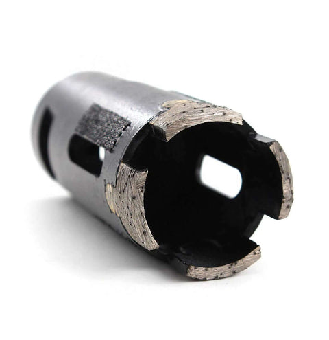 Diamond core drill bit, 1-1/2 in, dry/wet for granite/concrete; metal body with diamond segments