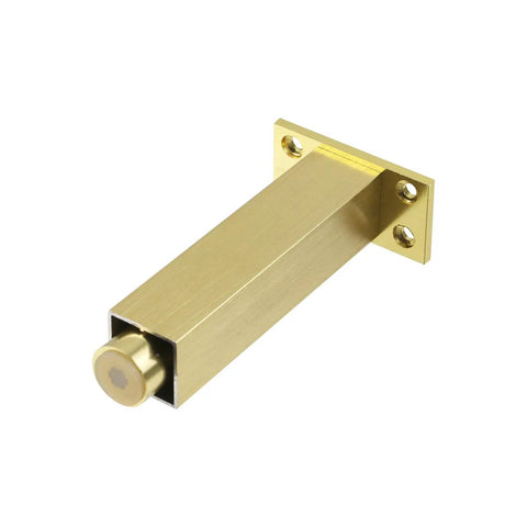 Heavy Duty 4.7 Inch Furniture Legs Set Of 4 With Industrial Steel Design And Adjustable Height 0 To 6mm gold leg detail