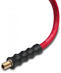Close-up of AvaGard Half Inch Air Hose Fifty Feet Heavy Duty Flex That Stays Flexible from Minus Forty to One Eighty Degrees