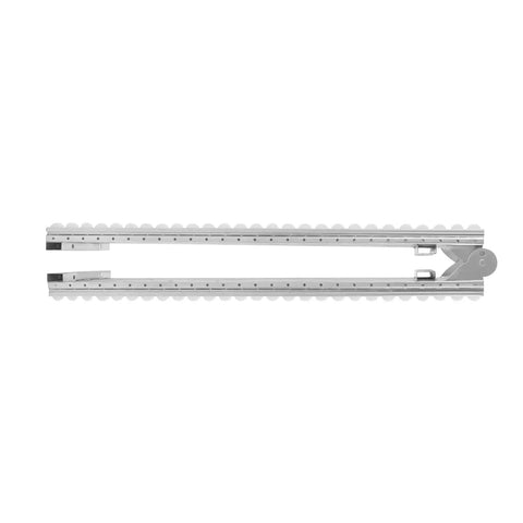 Heavy Duty Flexible Roller Conveyor System With 78 Inch Length And 15.75 In Width Features Industrial Grade Galvanized Steel Build For Warehouse Workflows Plus Portable Gravity Transport For Moving Heavy Loads Easily shown from above.