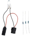 Replacement VCM Muzzler Disable Kit For Honda And Acura 3 5L Engines Fits Accord And Odyssey Easy Install OEM Quality Performance For Reliable Engine Tuning And Smooth Running, showing wiring and resistors.