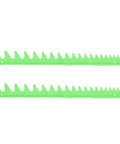 Magnetic Wrench Rail Set And Holder Rack for 20 Tools with durable green plastic storage for tool box drawer and shop garage organization.