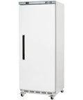 Heavy Duty Commercial Reach In Freezer Featuring A Rock Solid Door And Slick Digital Led Display For Straight Forward Temp Tuning and Bulk Storage.