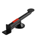 Heavy Duty Swivel Door Lifter And Board Hoist Tool Featuring Smooth Operator 360 Rotation and Rock Solid Base with Quick Release Levers.
