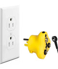 2 In 1 ESD Wrist Strap With Grounding Plug For Easy Grounding From Outlet Socket Static Control Anti Static Silicone Bracelet