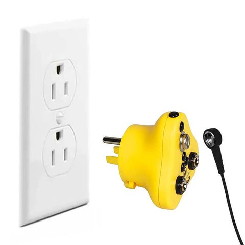 2 In 1 ESD Wrist Strap With Grounding Plug For Easy Grounding From Outlet Socket Static Control Anti Static Silicone Bracelet
