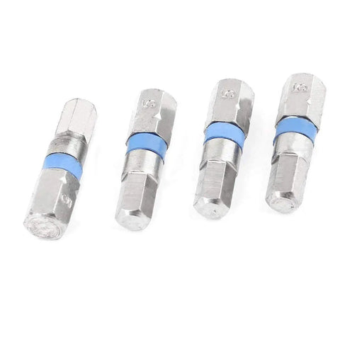 Masterful Eight Piece Magnetic Screwdriver Bit Set Featuring Straight And Offset Hex Drive Sockets Rock Solid Grip Adapts To Power Tools For Fast No Sweat Fix Ups And Garage Builds with four hex drive sockets.