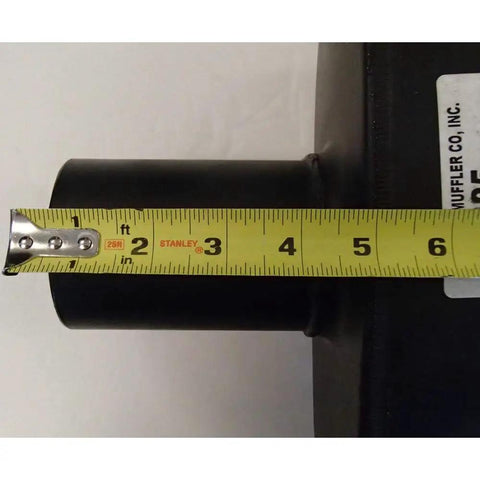 Measuring pipe of Heavy Duty Tractor Muffler Fits IH 766 966 Hydro 100 Tractors Interchangeable With 534545R1
