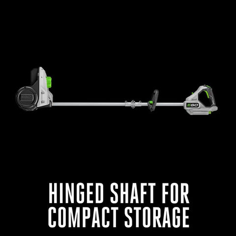 Cordless 12-Inch Electric Snow Shovel With 60-Degree Direction Dial Brushless Motor Hinged Shaft For Easy No-Fuss Storage