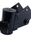 Heavy Duty Hydraulic Platform Rotate Actuator Straight Up Drop In Swap For Boom Lifts Smooth Operator Design view from the side showing mounting detail.