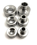 Dimple Die Set, 3 Piece, One Half Inch, Three Quarter Inch, One Inch, Bolt Together Or Hydraulic Press, SAE 8620 Tool Steel, Made In USA