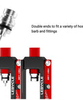 Hydraulic Disc Brake Hose Cutter And Needle Barb Driver Tool For Bikes, Includes 2 Spare Blades And Pushing Needles