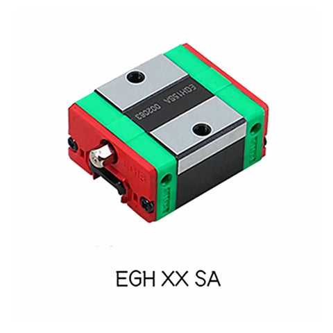 Beefed Up Linear Guide Rail Slider Block Carriage For EGR 20mm, high precision, low friction, hardened steel, rust-resistant.