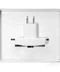 WiFi Water Level Monitor With Sump Monitor Sensor, Buzzer And Cloud Alerts, plug in box, front view