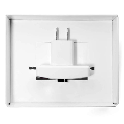 WiFi Water Level Monitor With Sump Monitor Sensor, Buzzer And Cloud Alerts, plug in box, front view