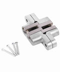 Sturdy 180 Degree Hidden Cabinet Hinges 68.8mm For Round Corner Doors Easy To Attach Backset 94mm Stainless Steel Zinc Alloy Rustproof