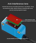 Background Suppression Diffuse Photoelectric Sensor With 10 To 350 Mm Range, 12 To 24 V DC, PNP Output, Color Insensitive Detection, Built For Tough Industrial Use anti-interference lens