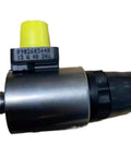 Top Shelf Electric Proportional Valve Solenoid Coil R902603440 Replaces Oil Pump Motor 24V With Three Wire Lead unit with yellow connector.