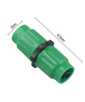Fix Leaks Fast With This Expandable Garden Hose Repair Kit Featuring Green Plastic Multi-Function Fittings And A Variety Of Connector Pieces To Get Your Yard Upgraded And Ready For Any Outdoor Project Today, 6.5cm connector