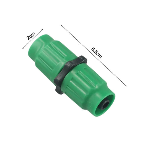 Fix Leaks Fast With This Expandable Garden Hose Repair Kit Featuring Green Plastic Multi-Function Fittings And A Variety Of Connector Pieces To Get Your Yard Upgraded And Ready For Any Outdoor Project Today, 6.5cm connector