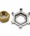 Pro Grade Propeller Nut Tab Locking Washer Kit For Alpha Bravo Propellers Fits Mercury Mariner 75 To 125 HP brass and steel parts