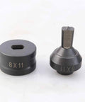 Hydraulic Slotted Die Set For CH60 Punching Machine Includes A Wide Range Of Die Sizes From 5.5x20mm To 14.5x22mm close-up