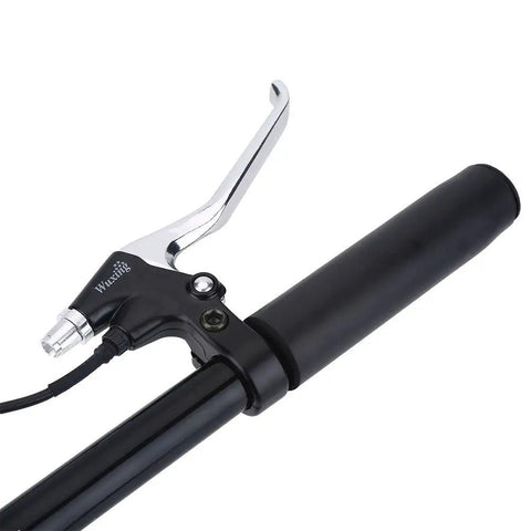 Aluminum Bicycle Brake Lever Set Left And Right For 22.5mm Handlebars Wired Cables Compatible With Mountain And Road Bikes Durable Alloy Levers