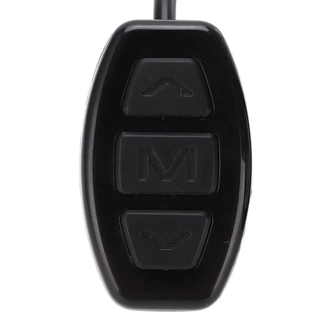 Close-up of buttons on GD06 LCD Display Panel for Bikes and Electric Scooters, rugged high hardness meter for e bikes.