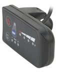 Electric Bike Power Display Meter For Handlebar Cockpit Universal 5 Pin LED Panel With Waterproof Plug close-up view