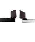 Adjustable Wall Mount Speaker Brackets Pair For Bookshelf Speakers And Studio Monitors 180 Degree Swivel 10 Degree Tilt 40lb Capacity
