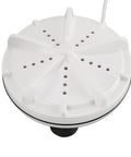 Ultra Compact Portable Mini Washer For Travel And Small Places Leverages Dual Spin Action and Deep Water Circulation to Clean Baby Gear