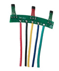 High Precision Electric Vehicle Hall Sensor Board, PCB with color-coded wires for E Bike and Scooter, plug and play design.