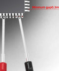 Ultra Small IC Clip Test Probe For SOIC TSSOP TSOP SSOP MSOP PLCC QFP TQFP LQFP And SMD Chips showing minimum gap access