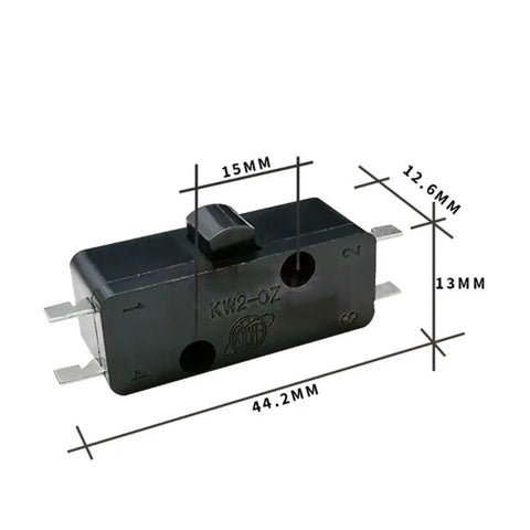 Rotary Limit Switch For Sewing Bag Machine 6A 250V Pack Of 5 Or 10 Easy Install Durable Switch shown with dimensions