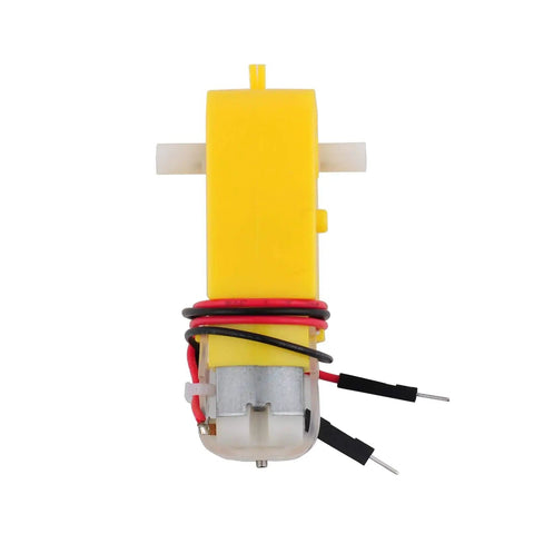 4 Pack DC TT Gearbox Motors That Run On 3 To 6V Dual Shaft Geared Motors For Arduino Smart Cars And DIY Robots 200 RPM
