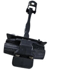 Heavy Duty Front Car Door Hinges With Check Strap Limiter For Peugeot 3008 5008 close-up view in black metal material 9181Q2