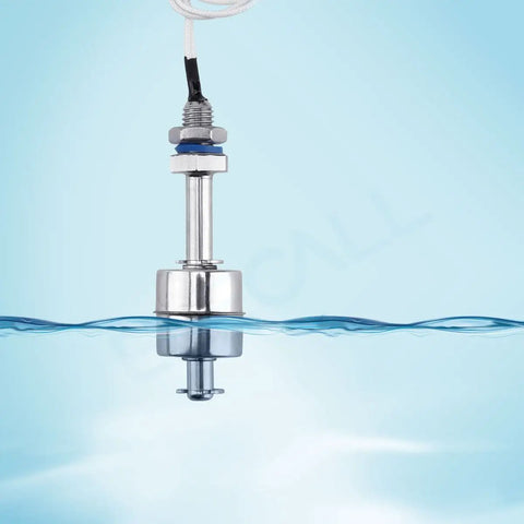 4 Inch Stainless Steel Tank Water Level Float Switch 110 Volt Sensor With 12 Inch Wire Lead Built Tough For Home And Jobsite Fast Accurate Level Readings Easy To Install. Stainless float switch half-submerged in tank water