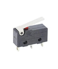 Ten Pack 3 Pin Limit Switches, Long Life Micro Switch Tact Switch On Off, 5A 250VAC, KW11-3Z Style, black housing