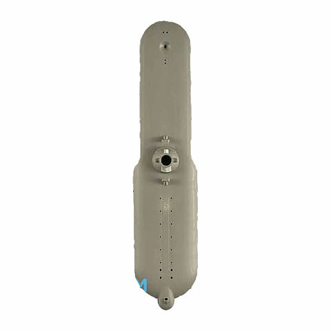 Dishwasher Lower Wash Arm Replacement OEM Gray 5304517981 Direct Fit Easy Install shown top view