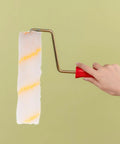 No Sweat Replacement Paint Roller Sleeve Covers For Silky Smooth Interior Wall Coatings and Textured Surfaces with Nearly Zero Lint Drop.