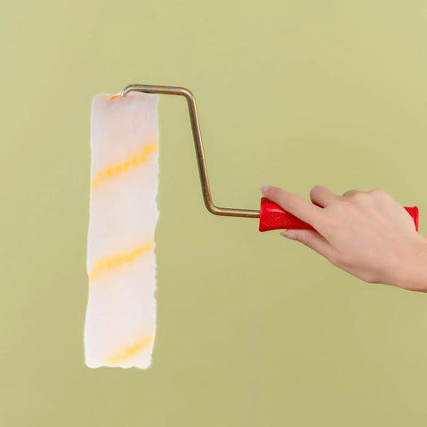 No Sweat Replacement Paint Roller Sleeve Covers For Silky Smooth Interior Wall Coatings and Textured Surfaces with Nearly Zero Lint Drop.