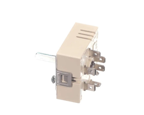 Replacement 50.59090.006 Electrical Switch For Duke Hot Food Warmer No-Fuss Install Plug And Play Compatibility With E302 E303 E304 HB302 HB303 HB304 Series Direct Aftermarket Part Replacing OEM Numbers 50.59090.006 And 5059090006 beige switch with metal terminals