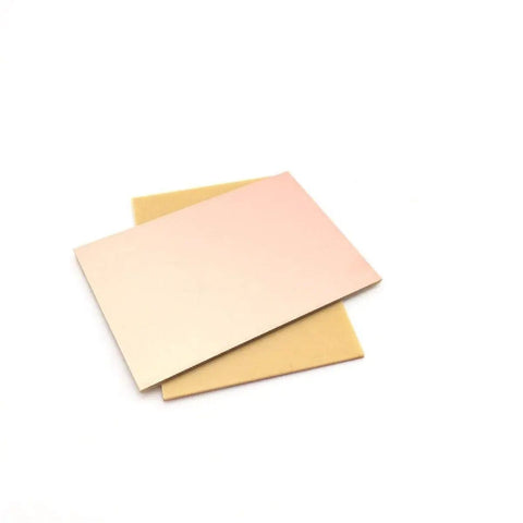 Ten Pack 1.6mm Thick Copper Clad Plate Laminate PCB For Etching DIY Projects FR4 Glass Fiber 100 X 150Mm, single and double sided