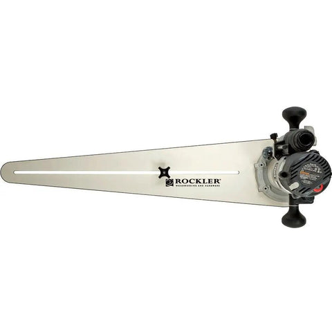 Circle Cutter Router Jig for Pro Grade Circle Cutting from 10 Inch to 52 Inch Diameter with Pivot Pins and Mounting Hardware