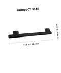 Heavy Duty Keyboard Slide Rail Bearing Drawer Track For Under Desk Storage All Metal Ball Bearing Sliders product size